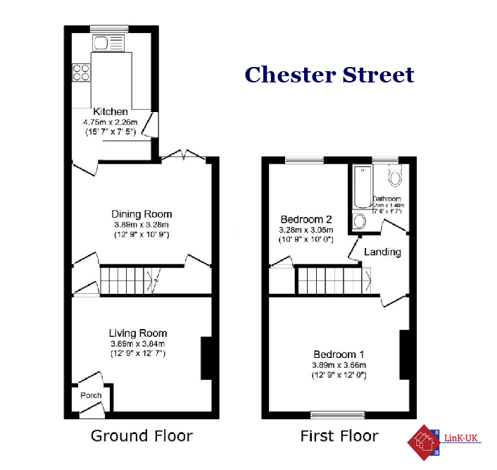 Chester Street floor plan