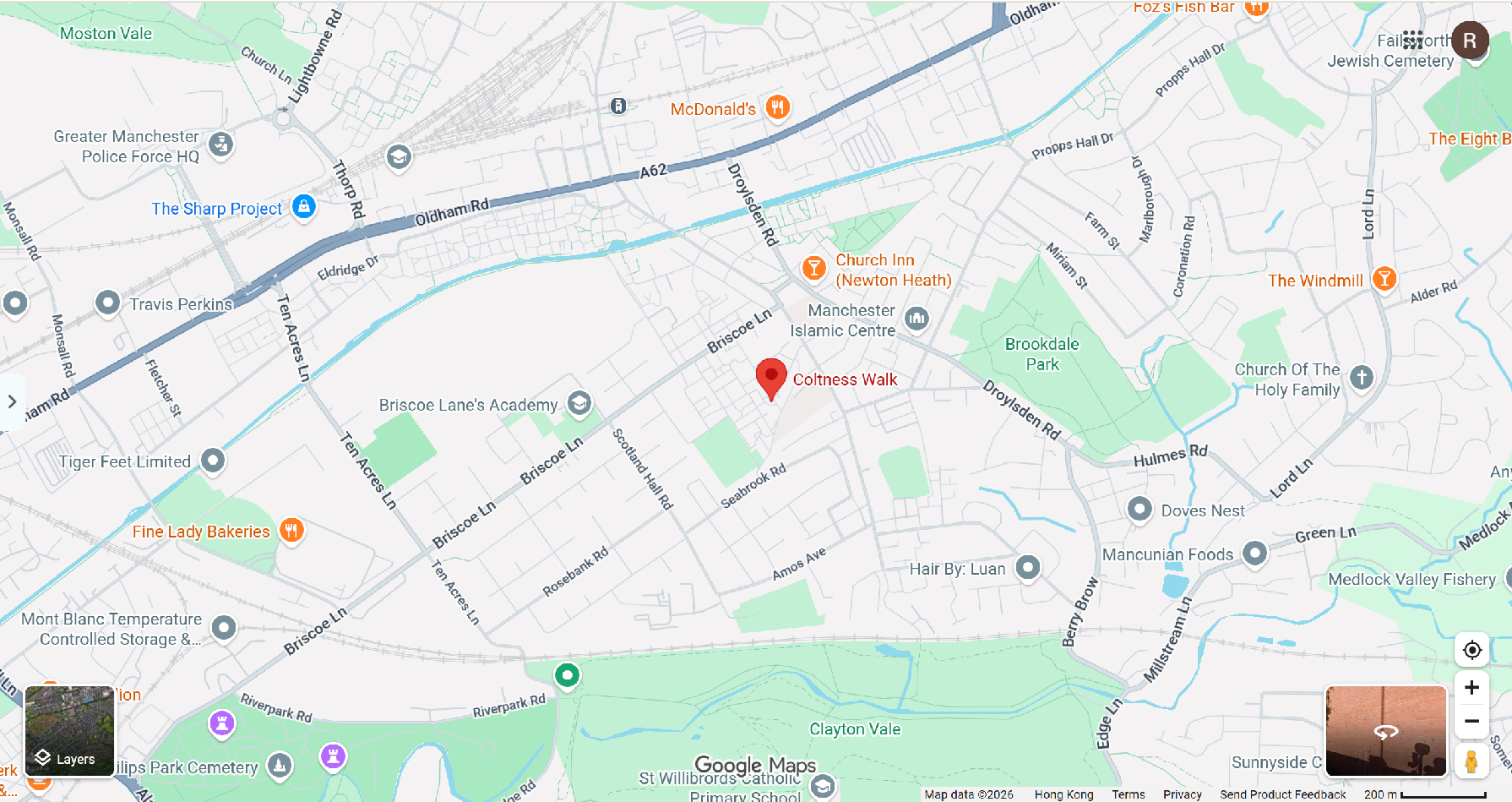 Cloughton Walk map