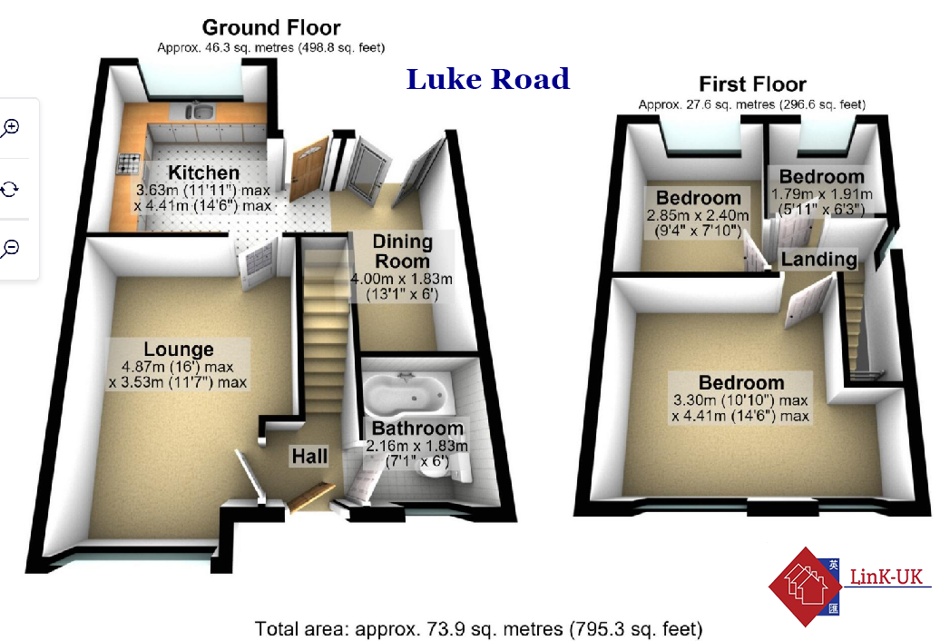 Luke Road floor plan